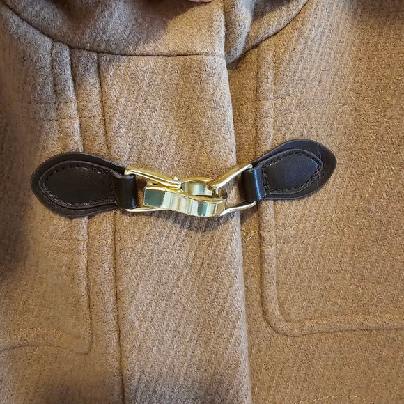 SOLD ‼️‼️‼️‼️ Cole Haan Coat, Size 6, Camel - Picture 3 of 14